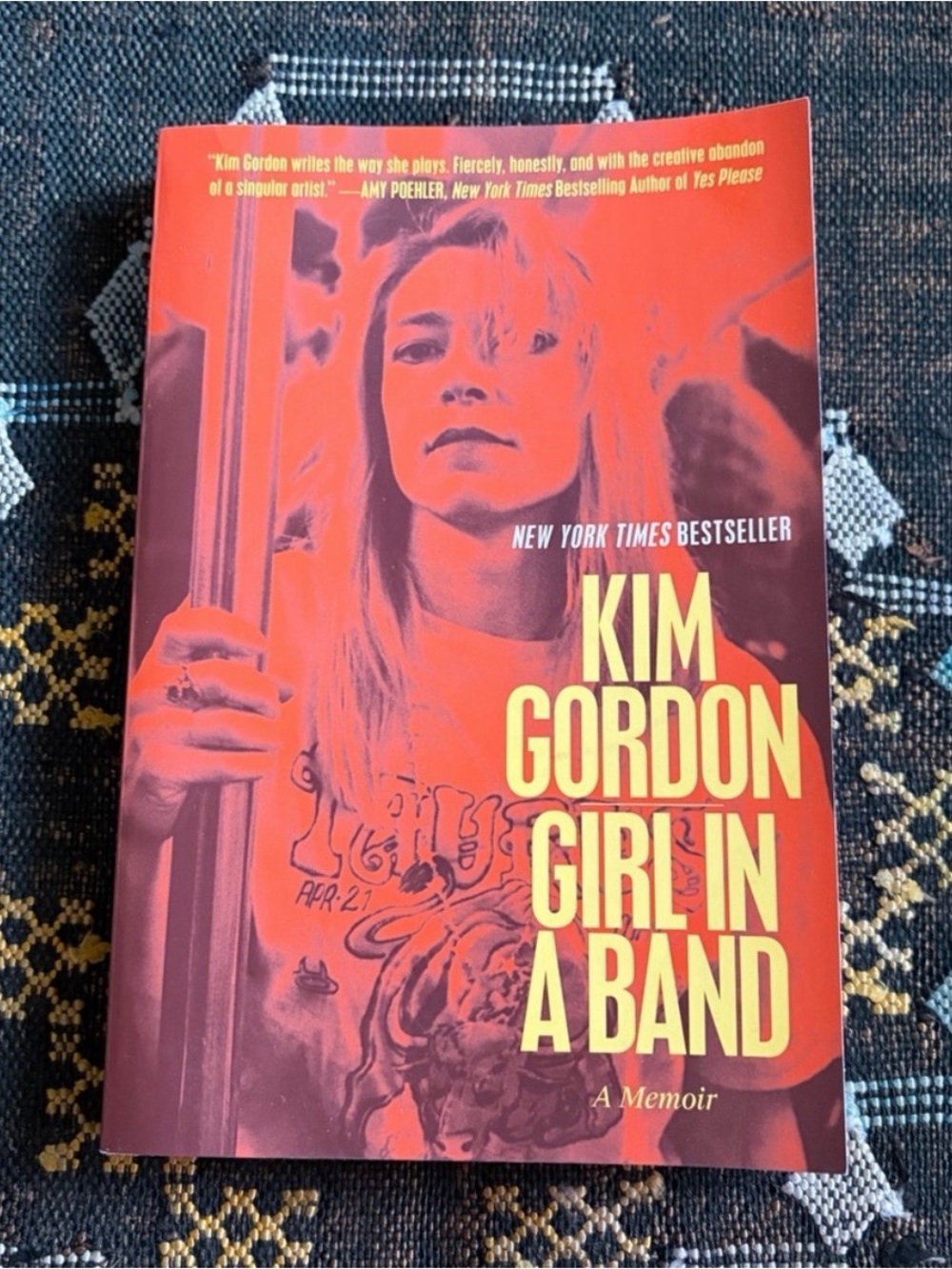 Kim Gordon's Girl In A Band New York Times Bestseller HarperCollins 2015